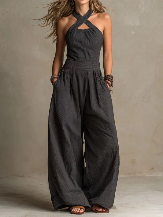 Isabella | Mono halter de caída elegante